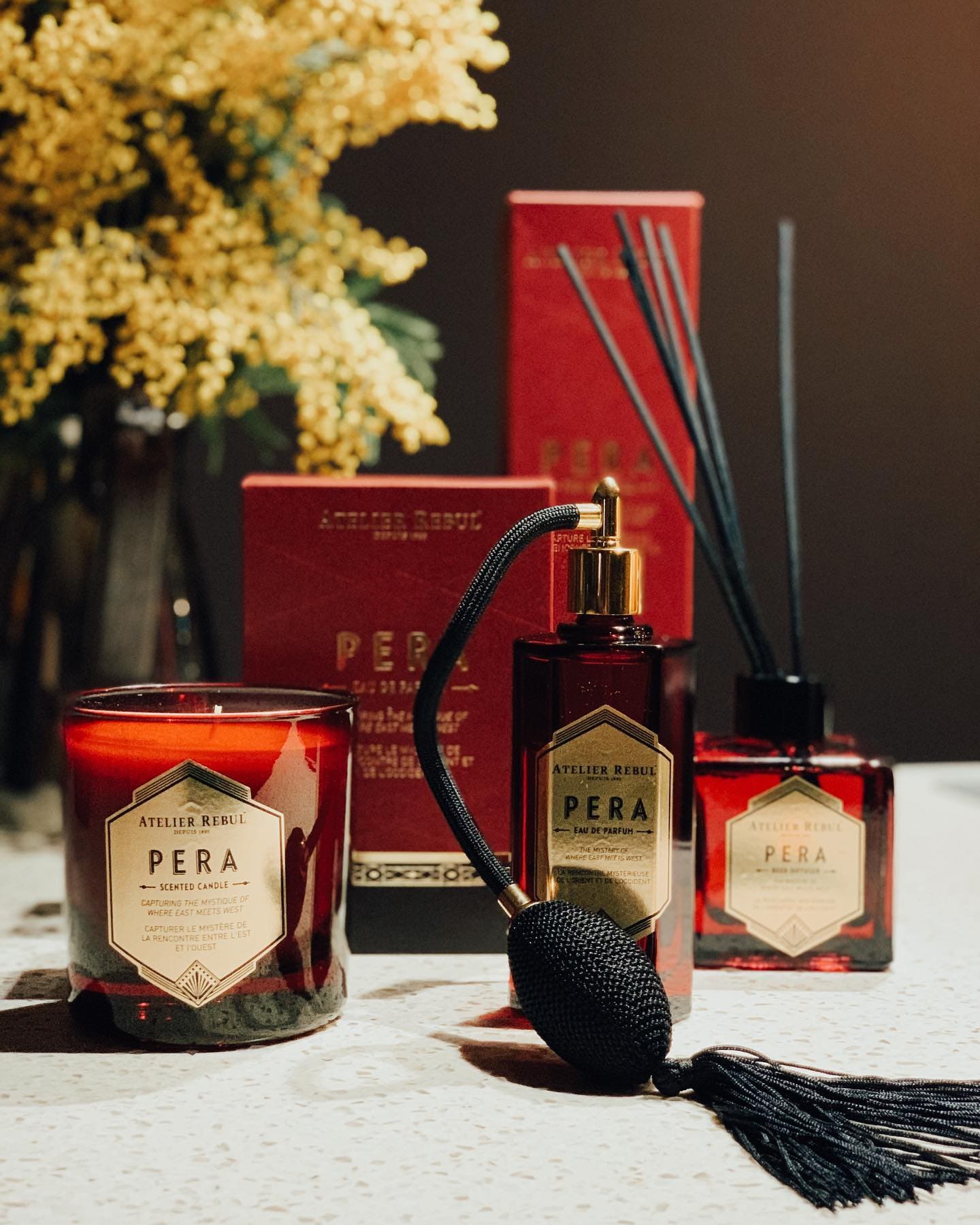 Atelier Rebul Bâtonnets Parfumés Pera 120ml