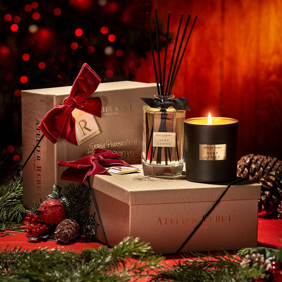 Atelier Rebul Bougie Parfumée Hemp Leaves 210g