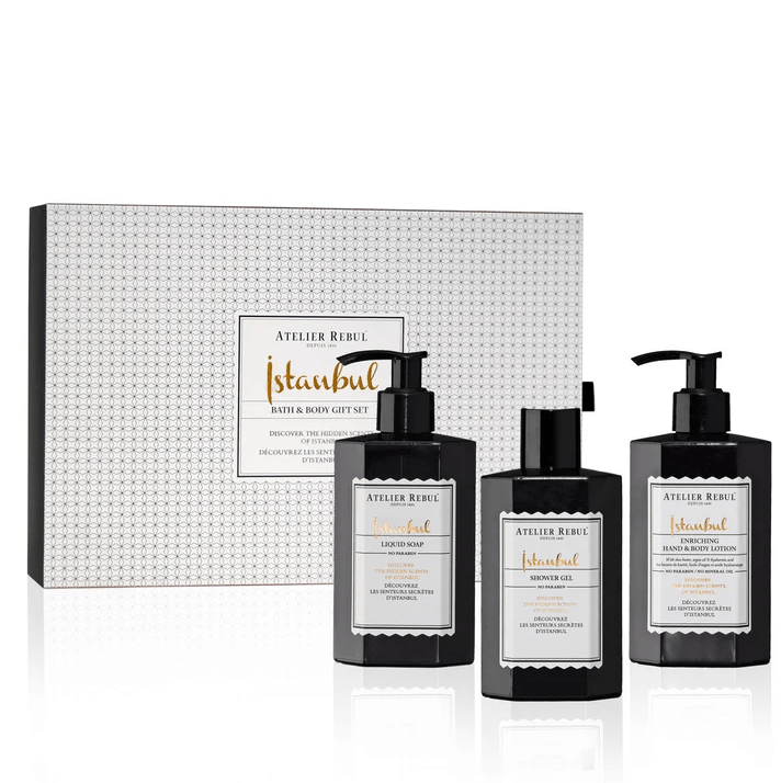 Atelier Rebul Coffret cadeau bain et corps Istanbul