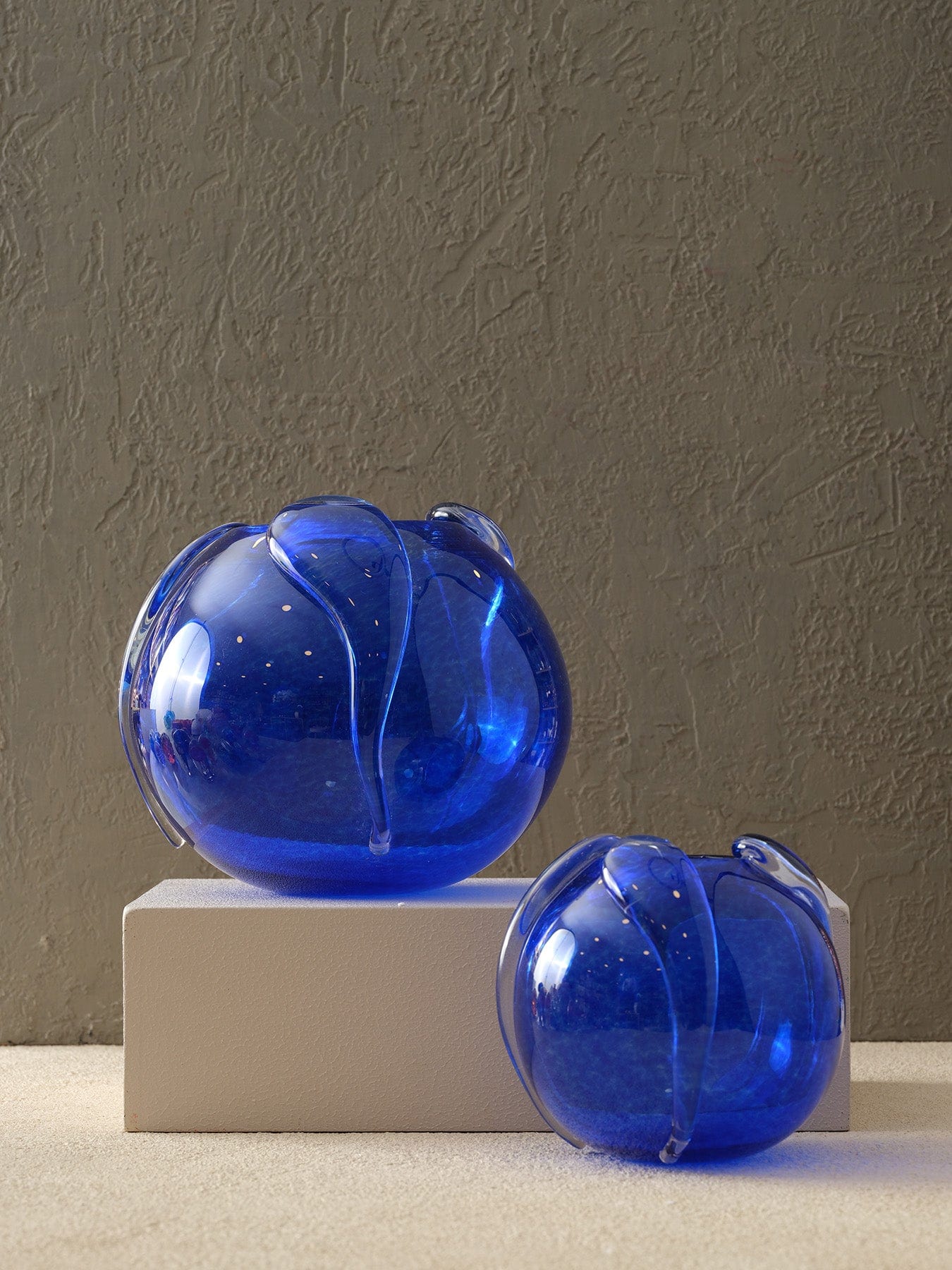 Talia interieurs Ensemble de vases bleu