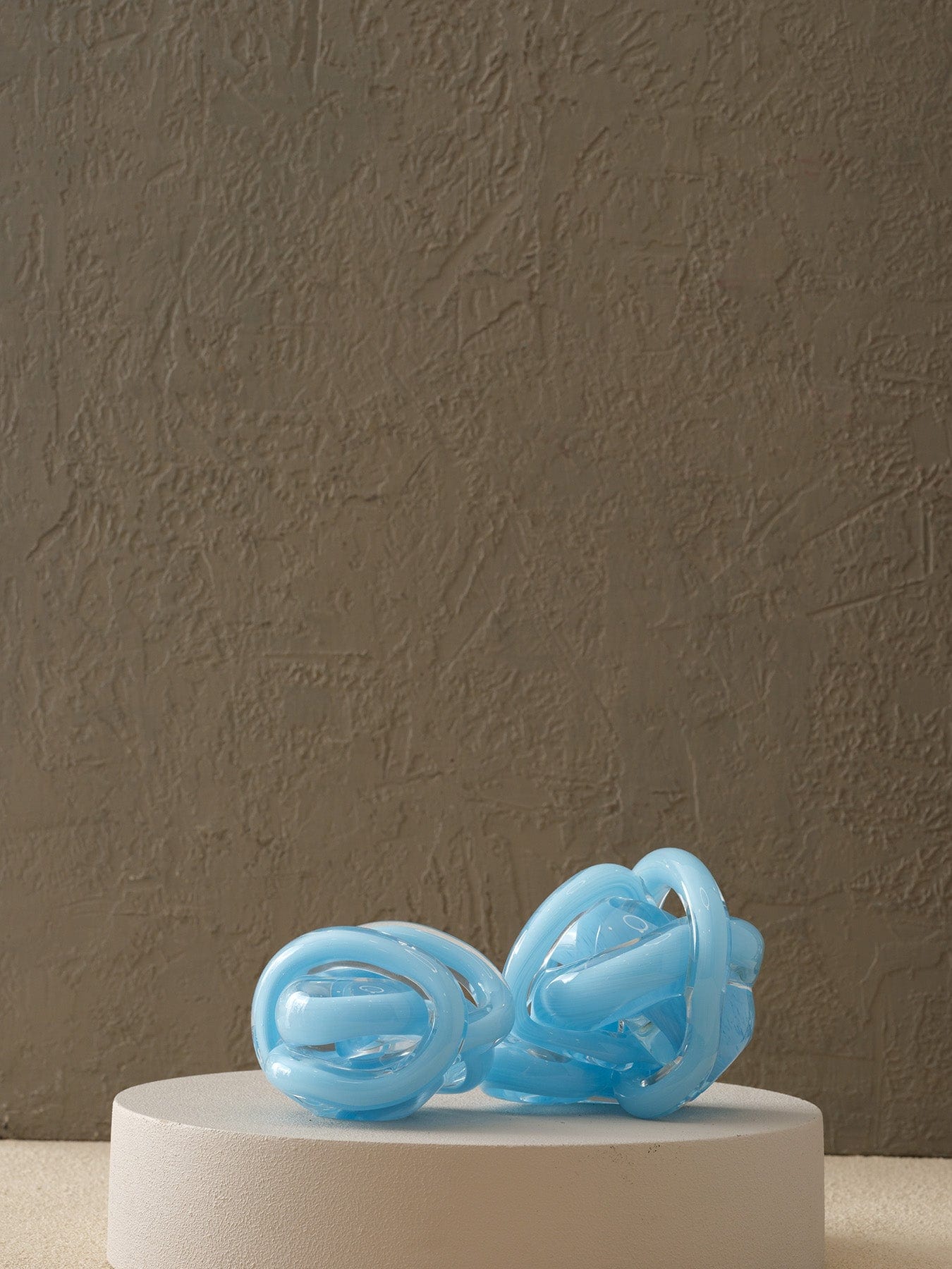 Talia interieurs Nœuds en verre de Murano bleu