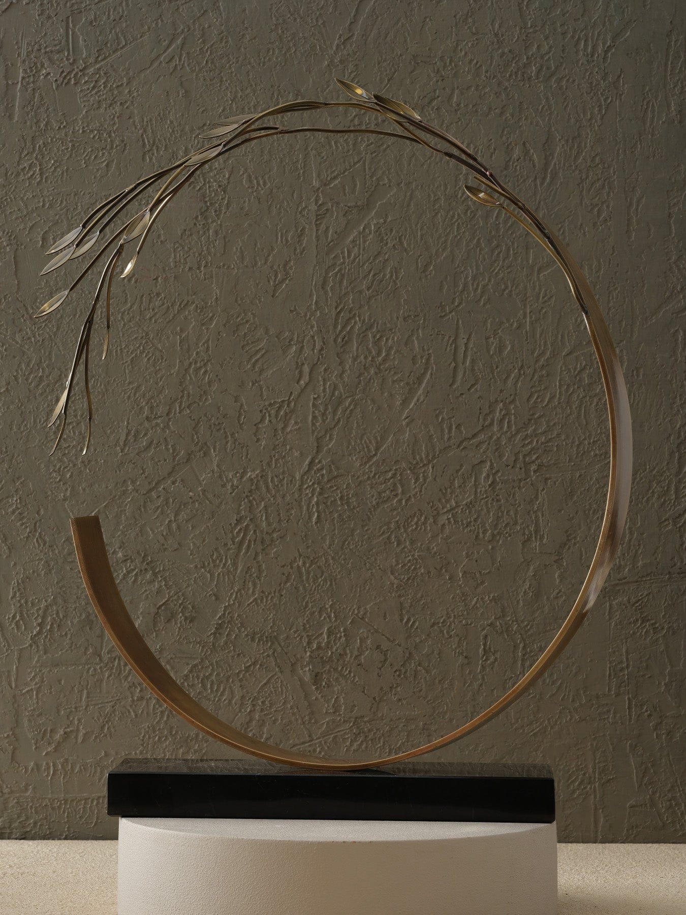 Talia Interieurs Sculpture cercle épis de blés