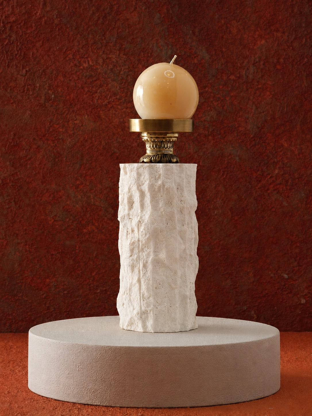 Bougeoirs en marbre