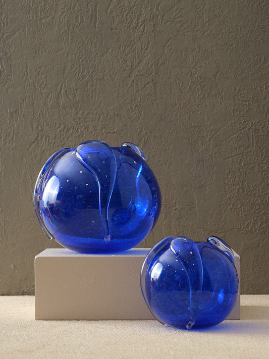 Talia interieurs Ensemble de vases bleu