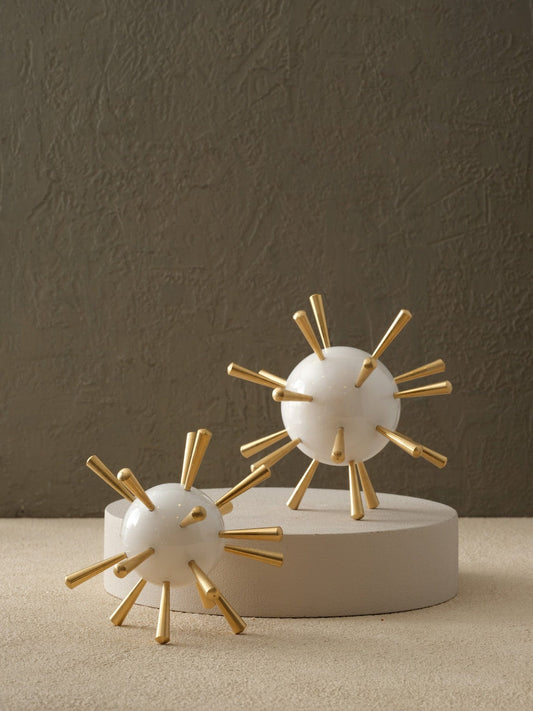 Talia interieurs Objets décoratifs en marbre blanc