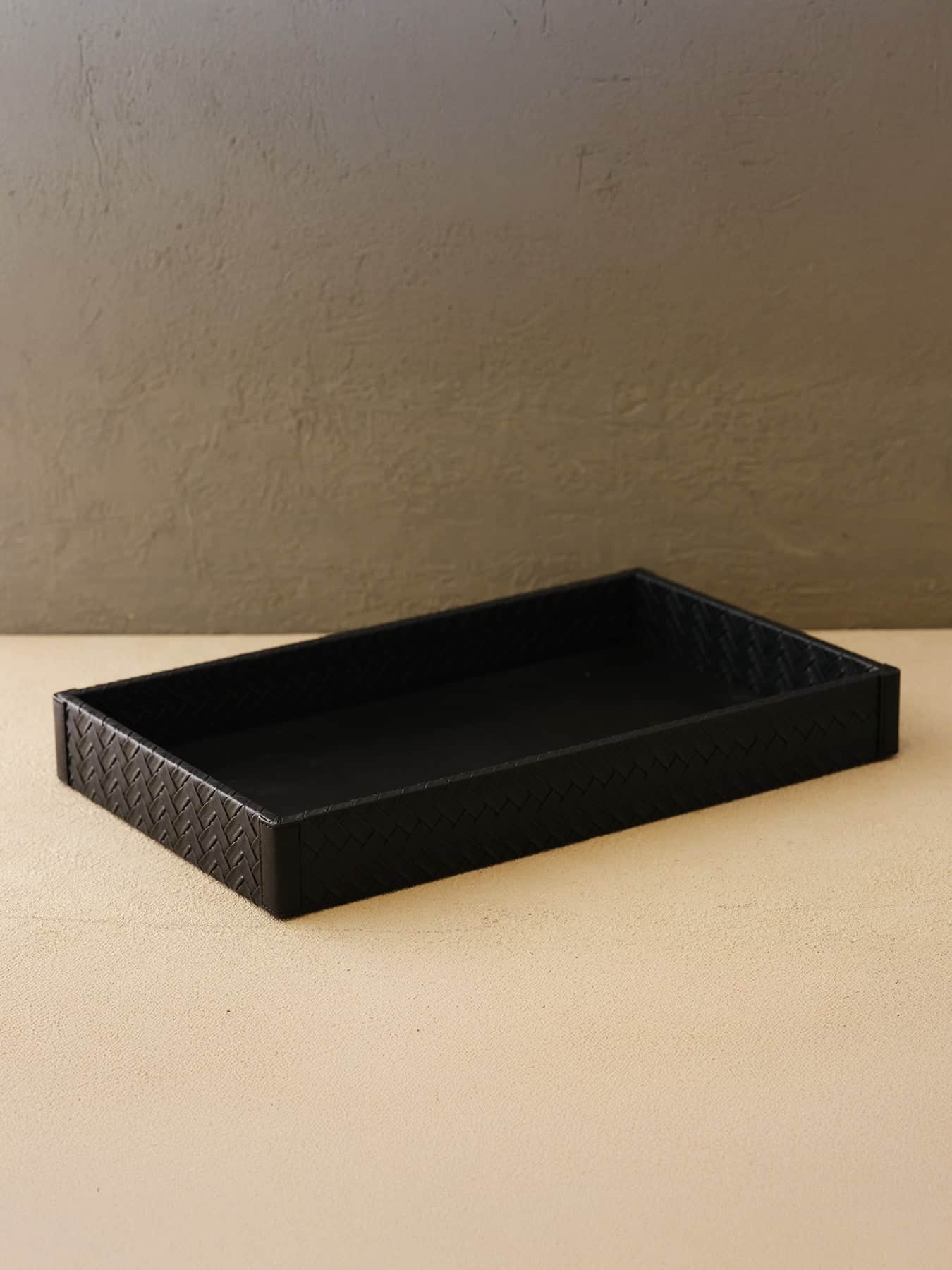 Talia interieurs Plateau rectangulaire noir